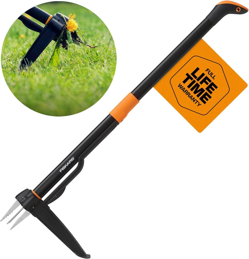 4-Claw Stand Up Weed Puller Tool, Gardening Hand Weeding Tool With 39" Long Ergonomic Handle With Easy-Eject Mechanism | Manual Weeders Gardening Hand Tools Manual Weeders