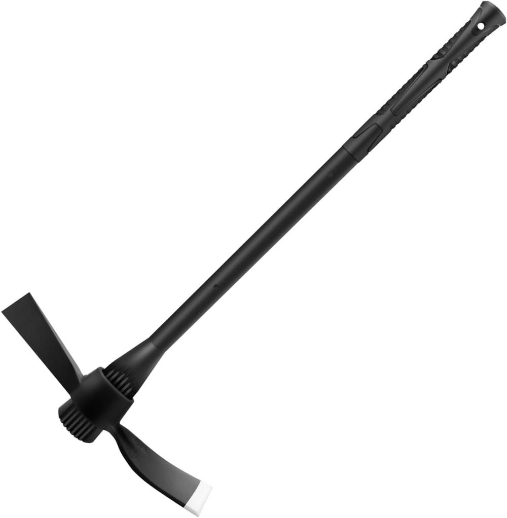 Garden Pick Cutter Mattock, 36" Heavy Duty Pick Axe With Forged Heat Treated Steel Blades Hoe For Weeding, Prying And Chopping, Digging Tool With Fiberglass Handle (5Lb-With 36" Fiberglass Handle) | Gardening Axes Gardening Axes Gardening Axes