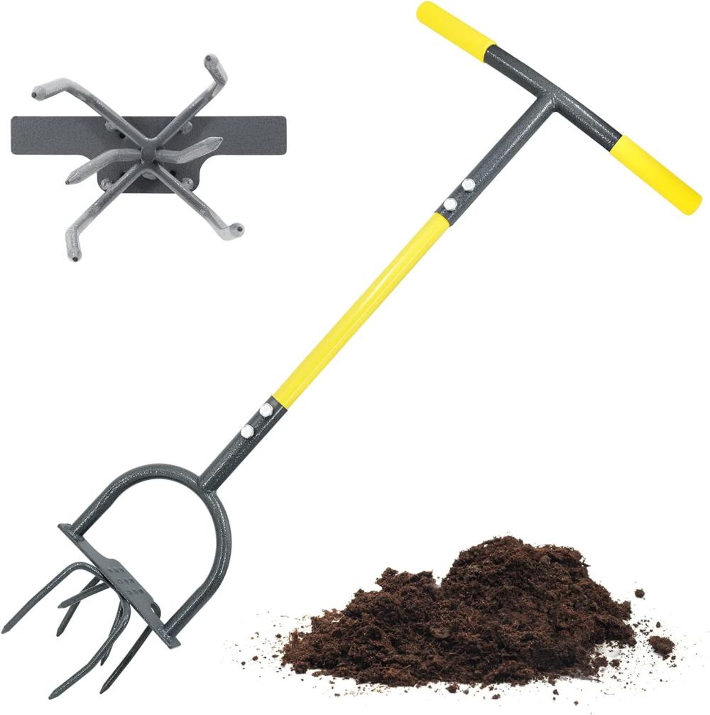 Hand Tiller Garden Claw, Garden Twist Tiller Heavy Duty, Manual Soil Tiller For Flower Box And Raised Bed | Cultivators & Tillers Cultivators & Tillers Cultivators & Tillers