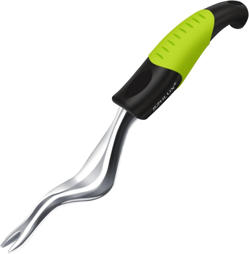 Szhlux Sz-Ccq-Hl Weeder Premium Weed Puller, Gardening Hand Tool With Ergonomic Handle, Green | Manual Weeders Gardening Hand Tools Manual Weeders