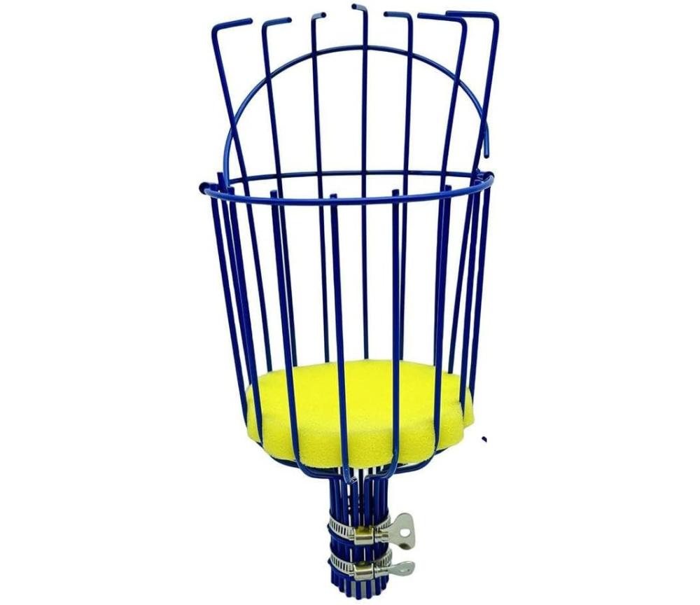 Tpalpkt Fruit Picker Basket Head, Fruit Picker Tool, Fruit Harvesting Attachment For Harvesting Fruit, Fruit Tree Grabber Tool With Foam Cushion For Gathering Orange, Lemon, Pear, Not Include Pole | Gardening Picks Gardening Hand Tools Gardening Picks