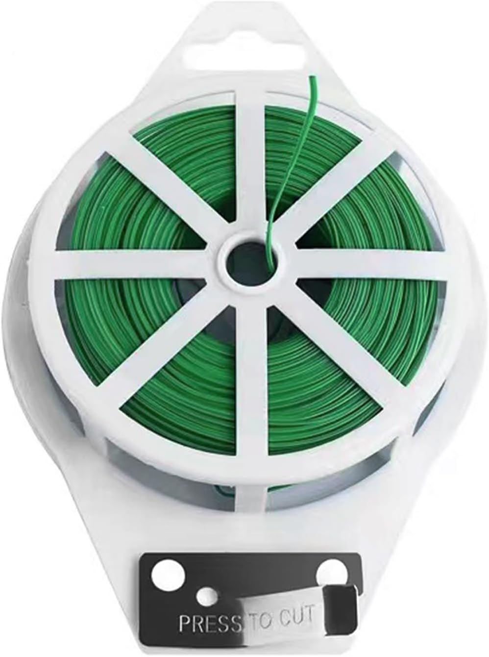 Weizedm Twist Tie- 328 Feet(100M) Green Garden Plant Ties With Cutter，Trimmer Garden Twine Support Ties Garden Plant Ties Reusable, Green Twist Ties，Plants Gardening Tomatoes Tie Garden Ties | Garden Twine & Twist Ties Garden Twine & Twist Ties Garden Twine & Twist Ties