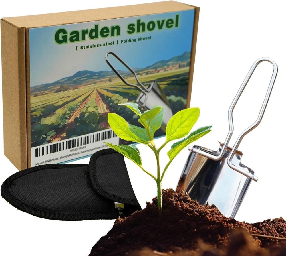 Garden Folding Shovel, Light Utility Shovel, Outdoor Gear, Carrying Gear, Small Shovel | Gardening Shovels Gardening Hand Tools Gardening Shovels