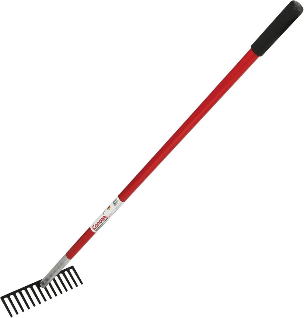 Rk 64060 – Level Head Rake – 14 In 14 Tines, 60 In Aluminum Handle | Rakes Gardening Hand Tools Rakes